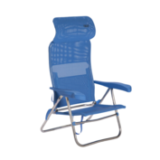 Crespo Strandstoel Compact AL-205 Blauw