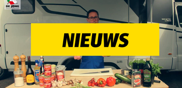 Presentatieshow zeer geslaagd, caravan en camper enorm populair