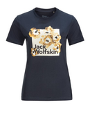 Jack Wolfskin Florell Box Dames T-Shirt Diverse Kleuren