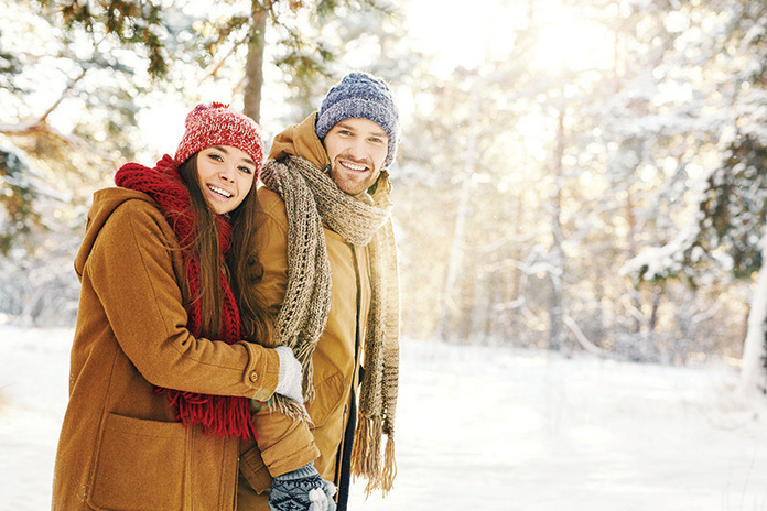 Wandelen in de winter