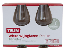TEUN Witte Wijnglazen Deluxe 290 ml