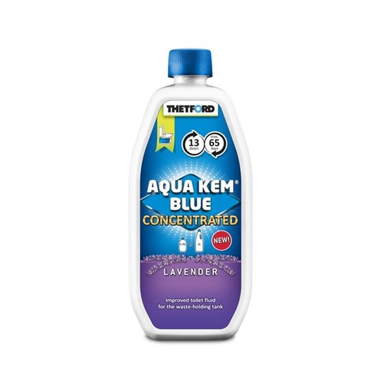Thetford Aqua Kem blue lavendel concentrated 0,78 L toiletvloeistof toilet vloeistof