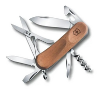 Victorinox Swiss Army EvoWood 14 Walnoot Zakmes 12 Functies