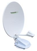 TravelVision TVA 80 Connect Satellietschotel Incl. Montage