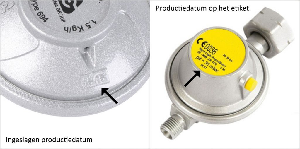 Drukregelaar controleren