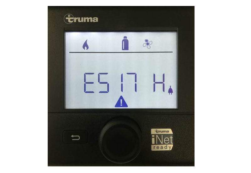 Truma foutcode 507, 516, 517, wat moet ik doen?