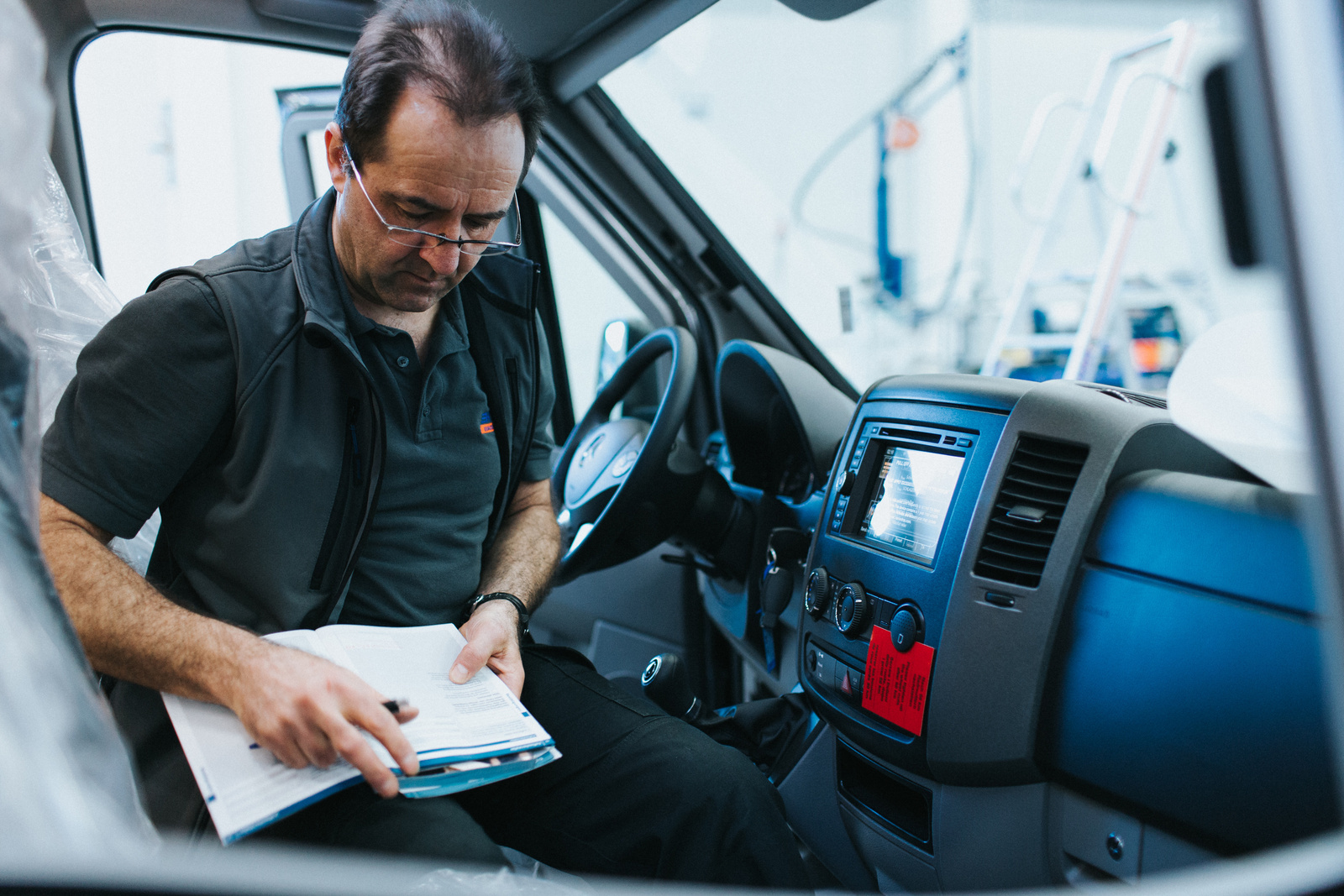 Onderhoud van het autotechnische gedeelte van de camper